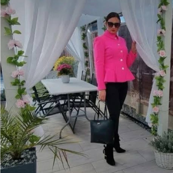 Ted Baker London Jackets & Blazers - Ted Baker London BRACTI Peplum Blazer